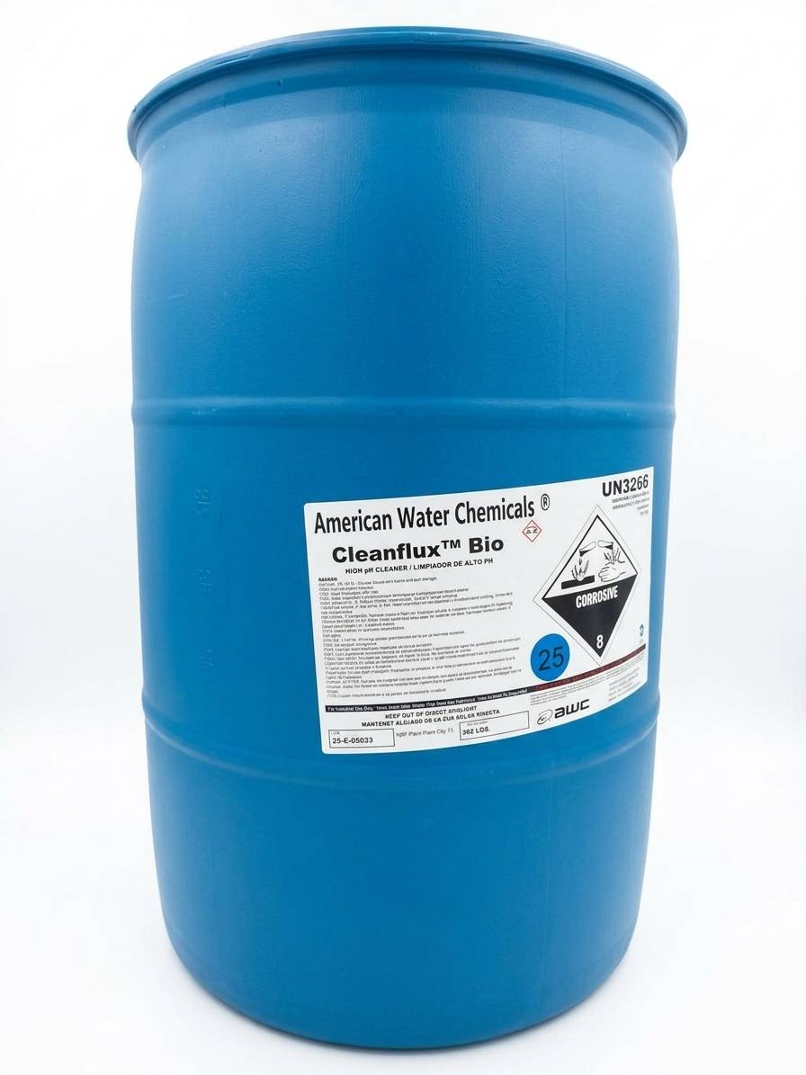Cleanflux™ Bio Limpiador de Alto pH para Denso Biofilm  Producto Alcalino